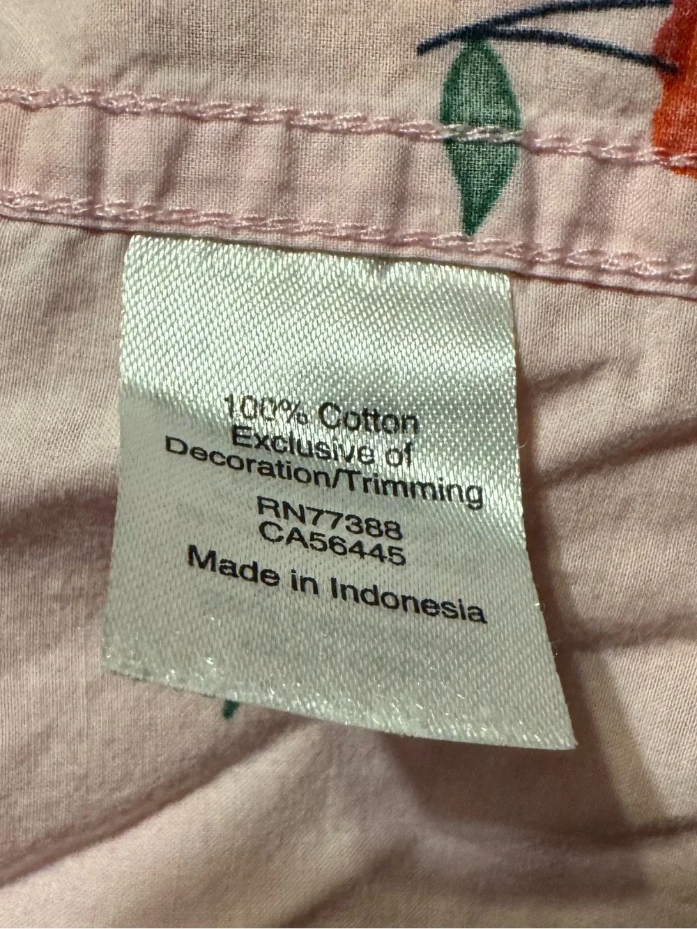 J. Crew Pink Cherry-Print Short Pajama Set - Picture 4 of 6